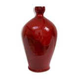 Red terracotta vase