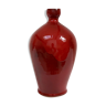 Vase en terre cuite rouge