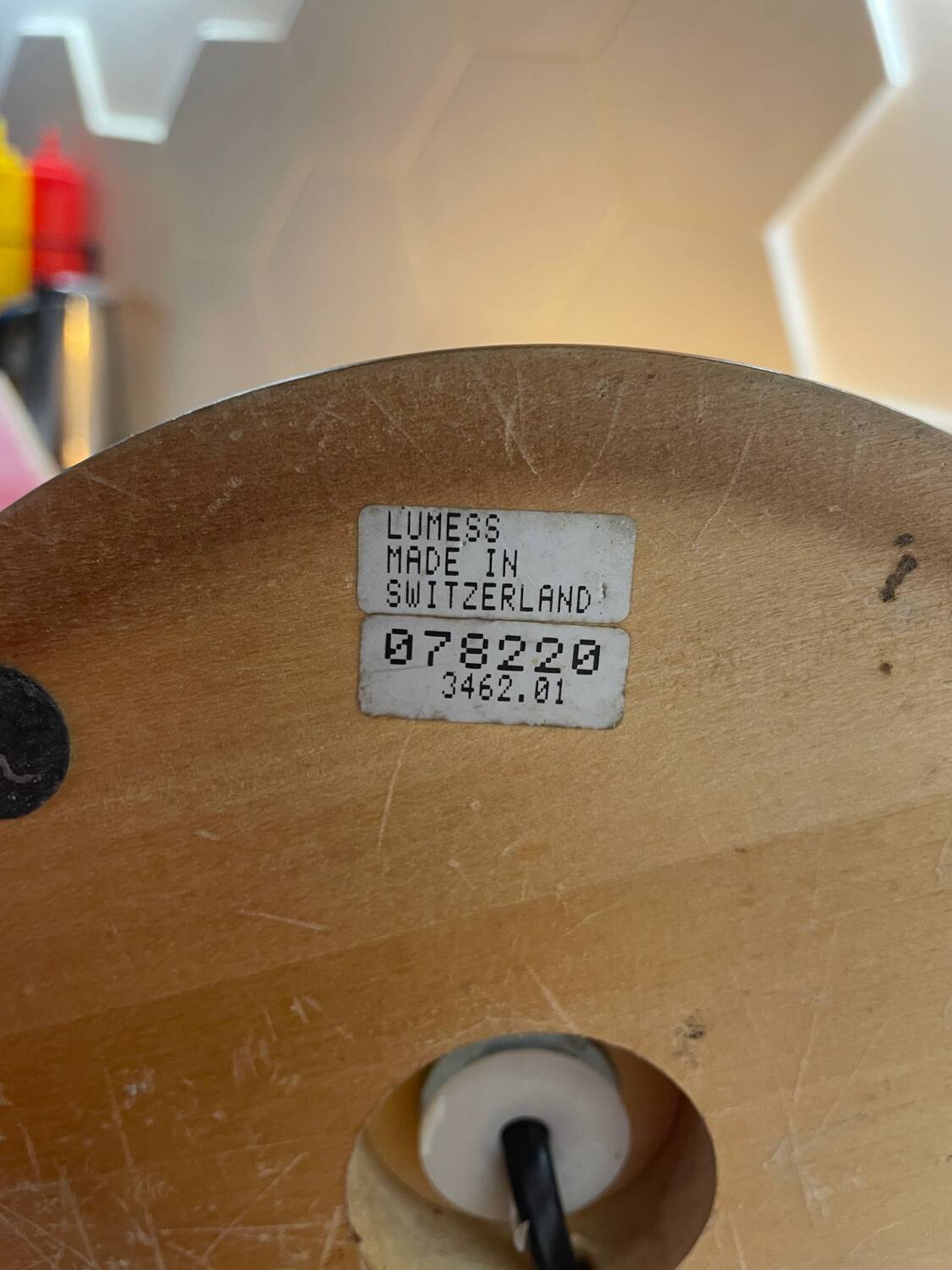 Lumess lamp from the 80s