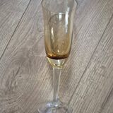Yellow champagne flutes