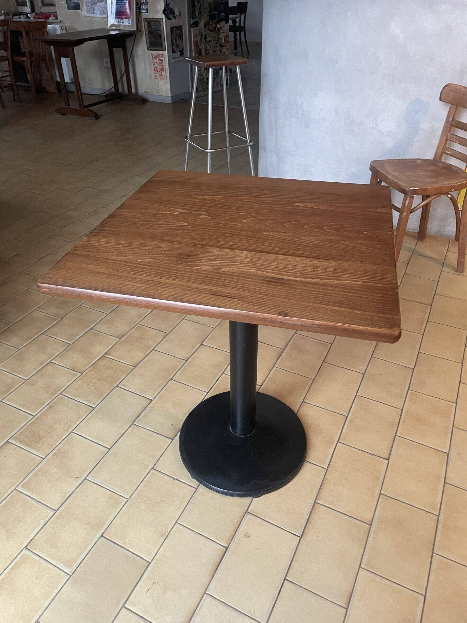 Authentic bistro table