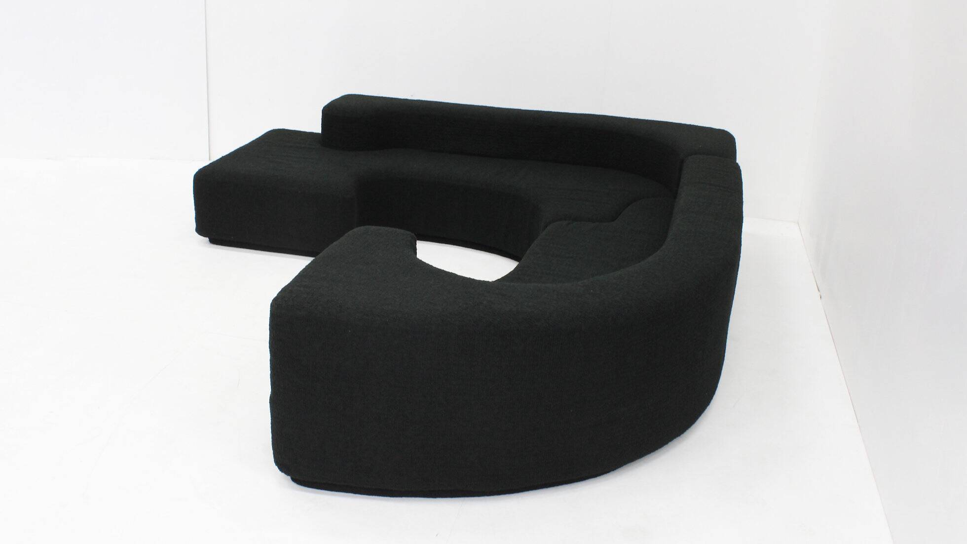 Vintage Lara modular sofa designed by Pamio, Toso and Massari for Stilwood 1968