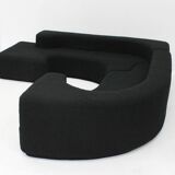 Vintage Lara modular sofa designed by Pamio, Toso and Massari for Stilwood 1968