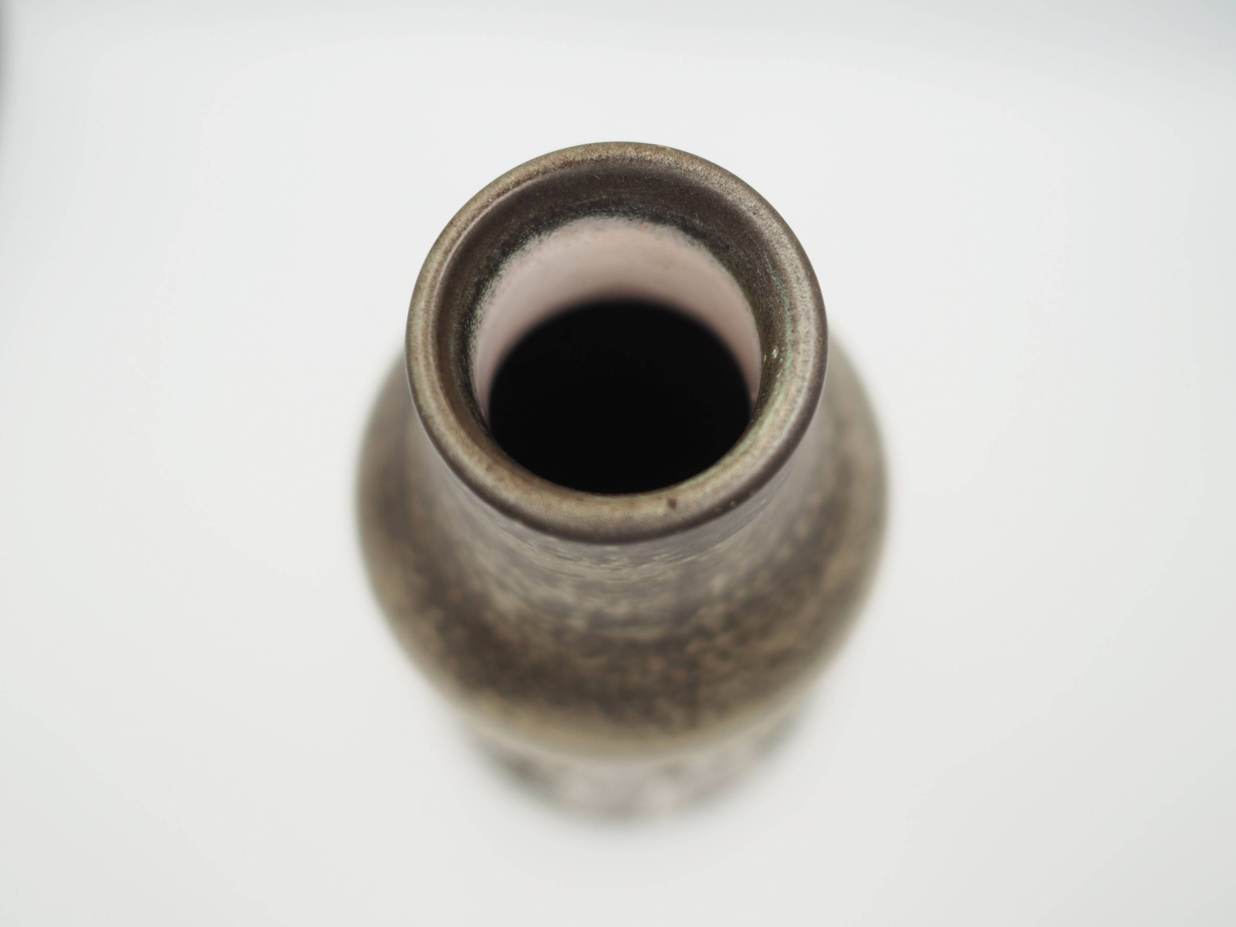 Ceramic vase, Danish design, 1960s, manufactured by Johgus Bornholm Keramik