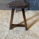 Xviith bench in chene patina of origin