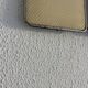 Vintage 1960 triptych barber mirror ivory quilted - 21 x 50 cm