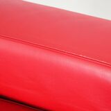 LC3 Le Corbusier armchair by Cassina in Red leather France