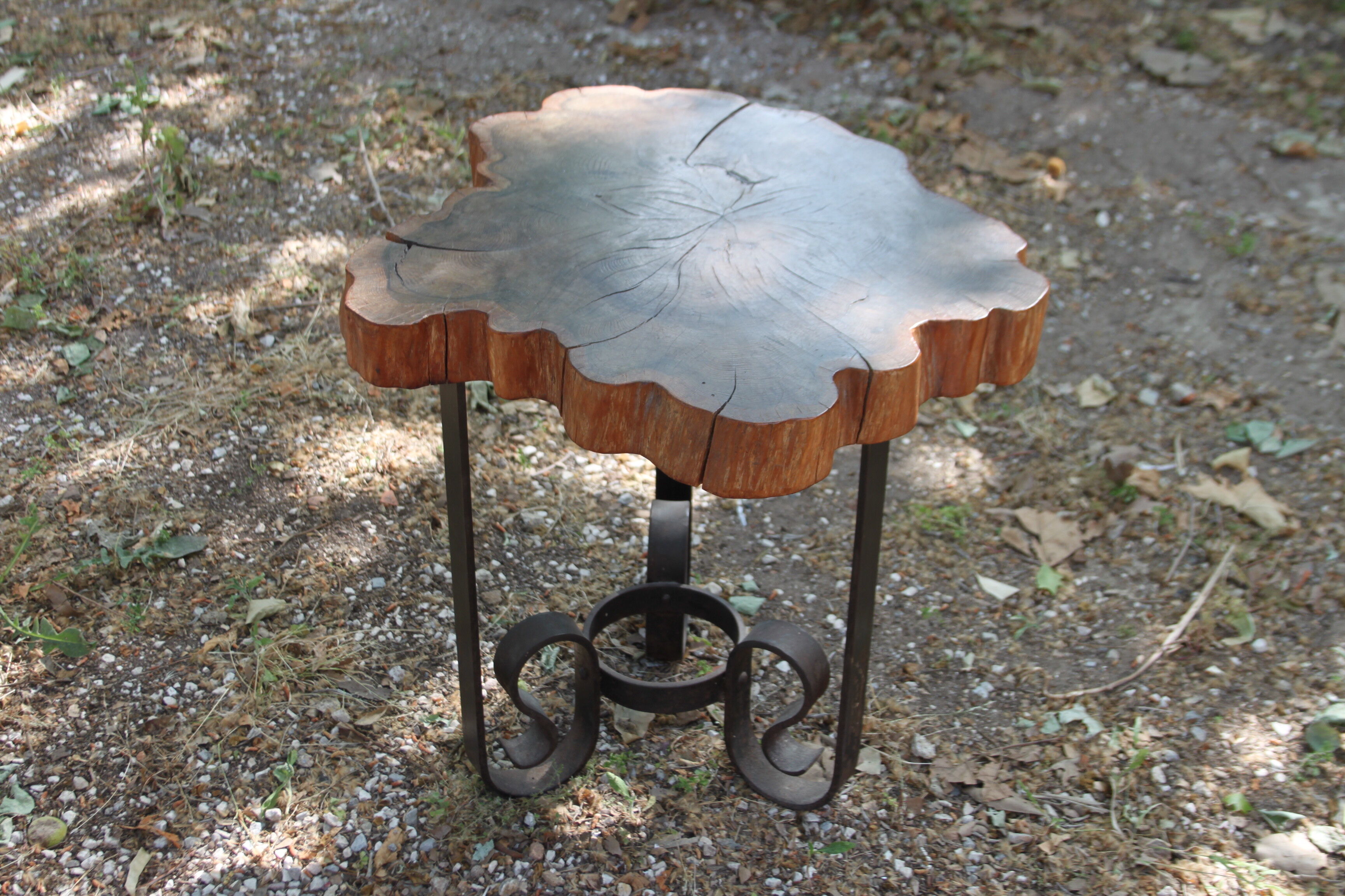 Table basse des années 80