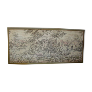 Tapisserie ancienne vintage 60