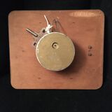 Wall clock with formica key