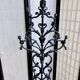 Art Nouveau coat rack in cast iron, circa 1900