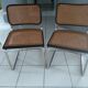 Pair of Chairs Cesca B32 by Marcel Breuer vintage year 1988
