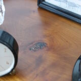 Pair of bedsides made of cherry wood