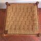 Wooden stool and rope