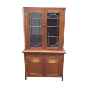 Meuble bibliothèque vitrine 2