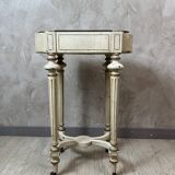 Louis XVI planter in painted wood