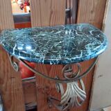 Wrought iron console 1950