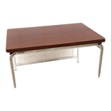 Vintage extendable dining table made in the 1970s