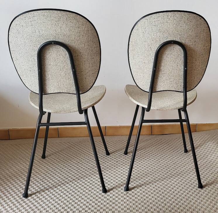 Set of 4 vintage chairs from the 50s/60s