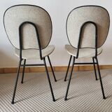 Set of 4 vintage chairs from the 50s/60s