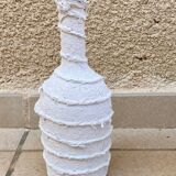 Set of 3 bleached vintage vases