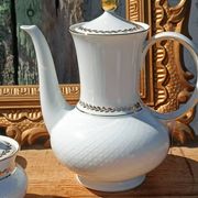 Vintage coffee service in porcelain Seltmann Weiden Bavaria –