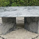 Vintage square marble coffee table from the 70s-80s.