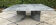 Table basse carrée en marbre, années 70-80