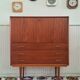 Vintage Teak Secretary Furniture, Antique Desk