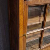 Provençal walnut display case