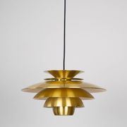 Vintage Danish hanging lamp Verona, 1980s