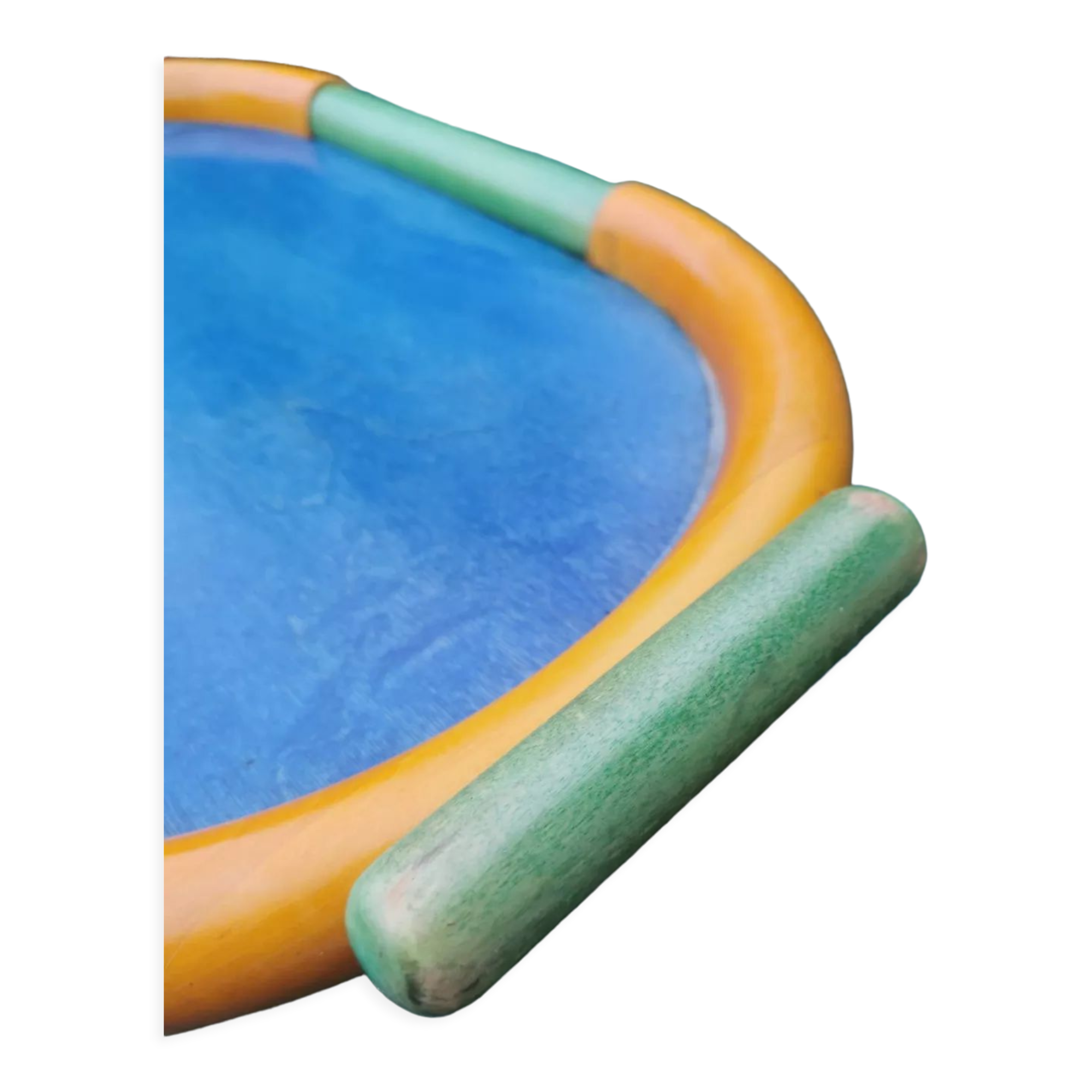 Wooden top Pietro Manzoni