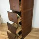 Meuble classeur 4 tiroirs en bois de chêne