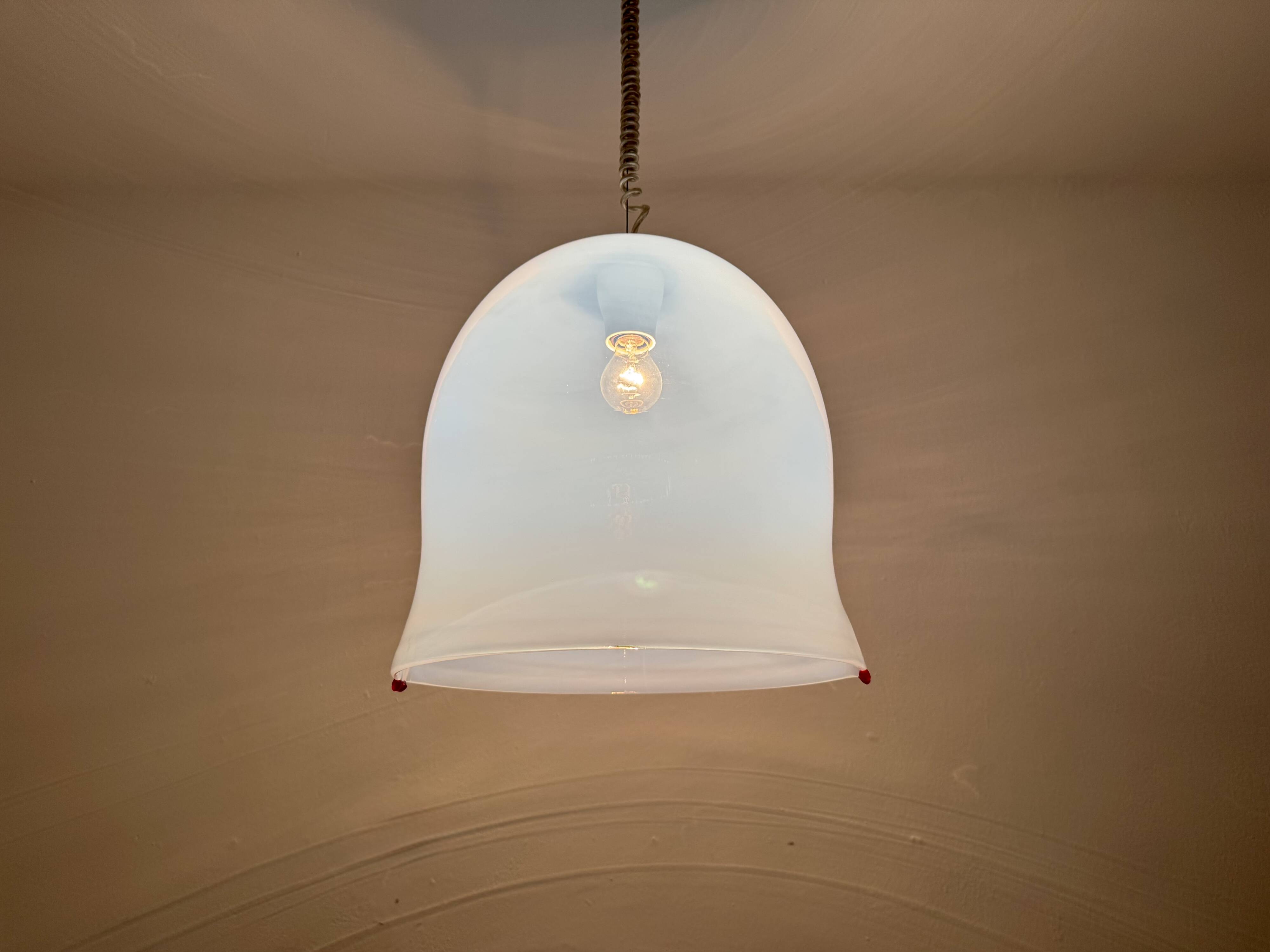 Murano Glass Pendant Lamp by Roberto Pamio and Renato Toso for Leucos