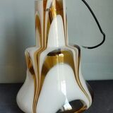 Vintage blown glass pendant lamp/chandelier