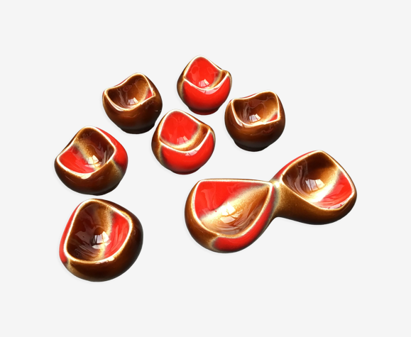 6 coquetiers et saleron verceram
