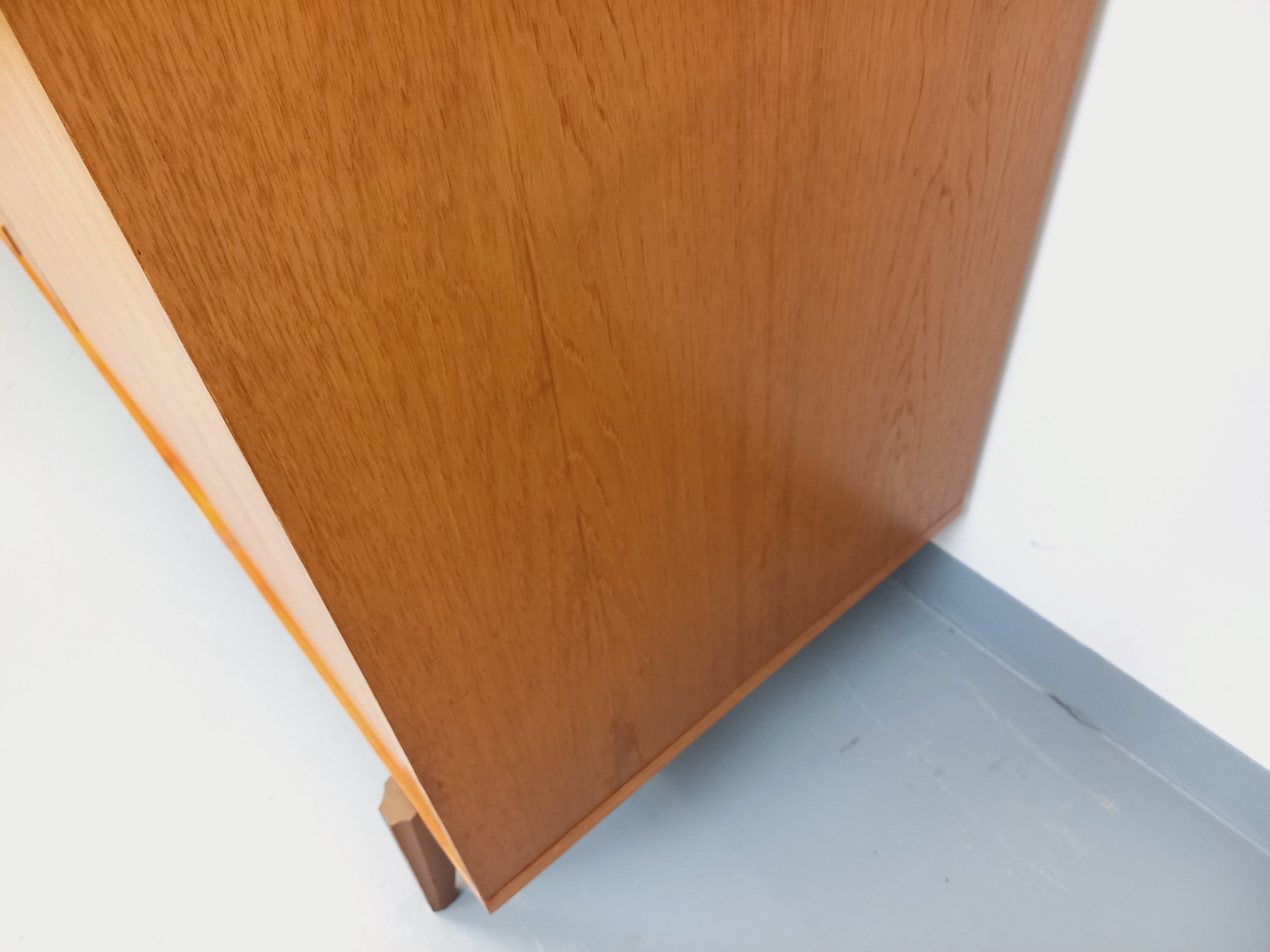 Vintage Scandinavian teak wardrobe from the 1960s.
