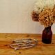 Vintage aluminium trivet