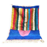 Traditional handwoven Berber rug, size 160 x 240 cm