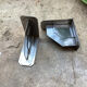 Pair of vintage industrial style metal bookends