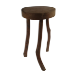 Brutalist tripod stool