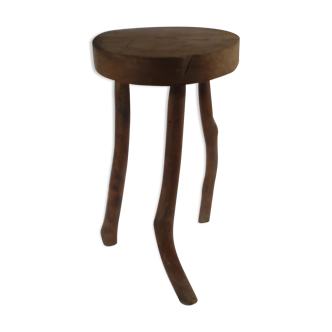 Brutalist tripod stool