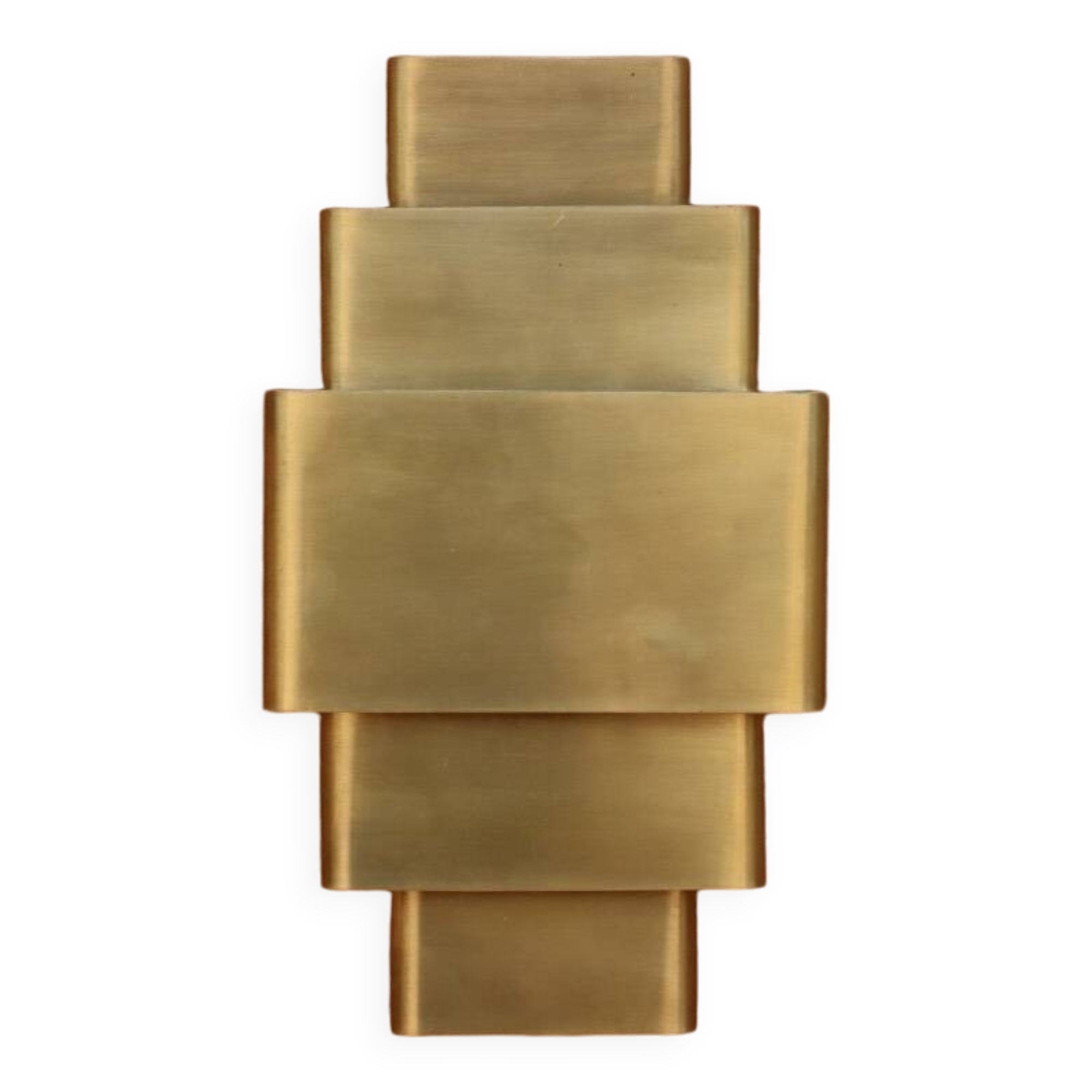 Art Deco Brass Wall Light