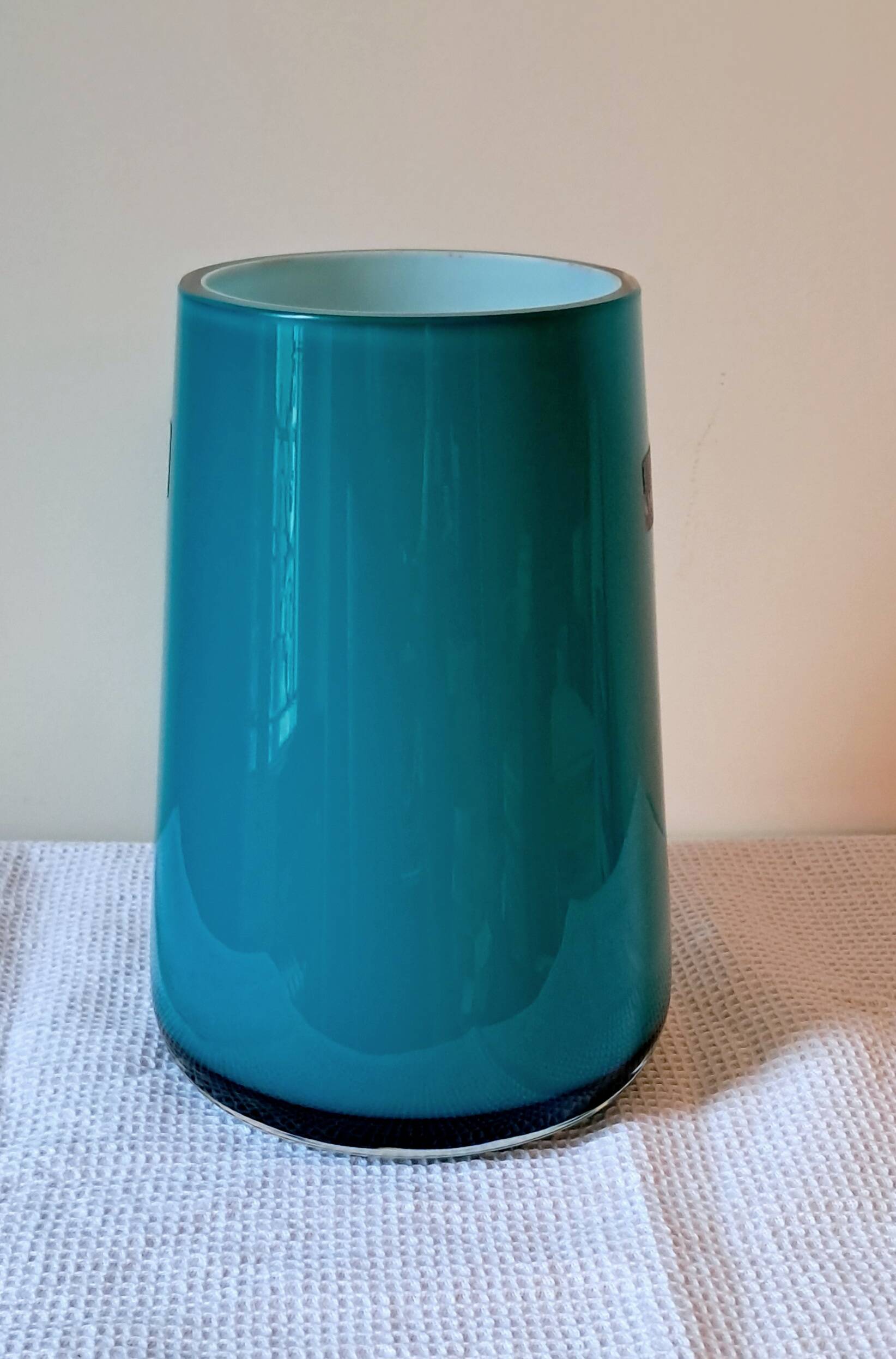 Villeroy & Boch Numa vase blue glass