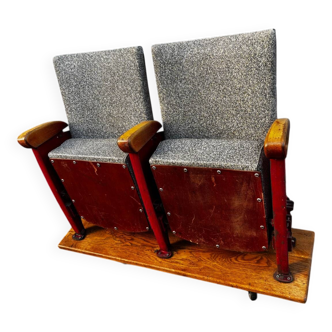 Pair of cinema seats