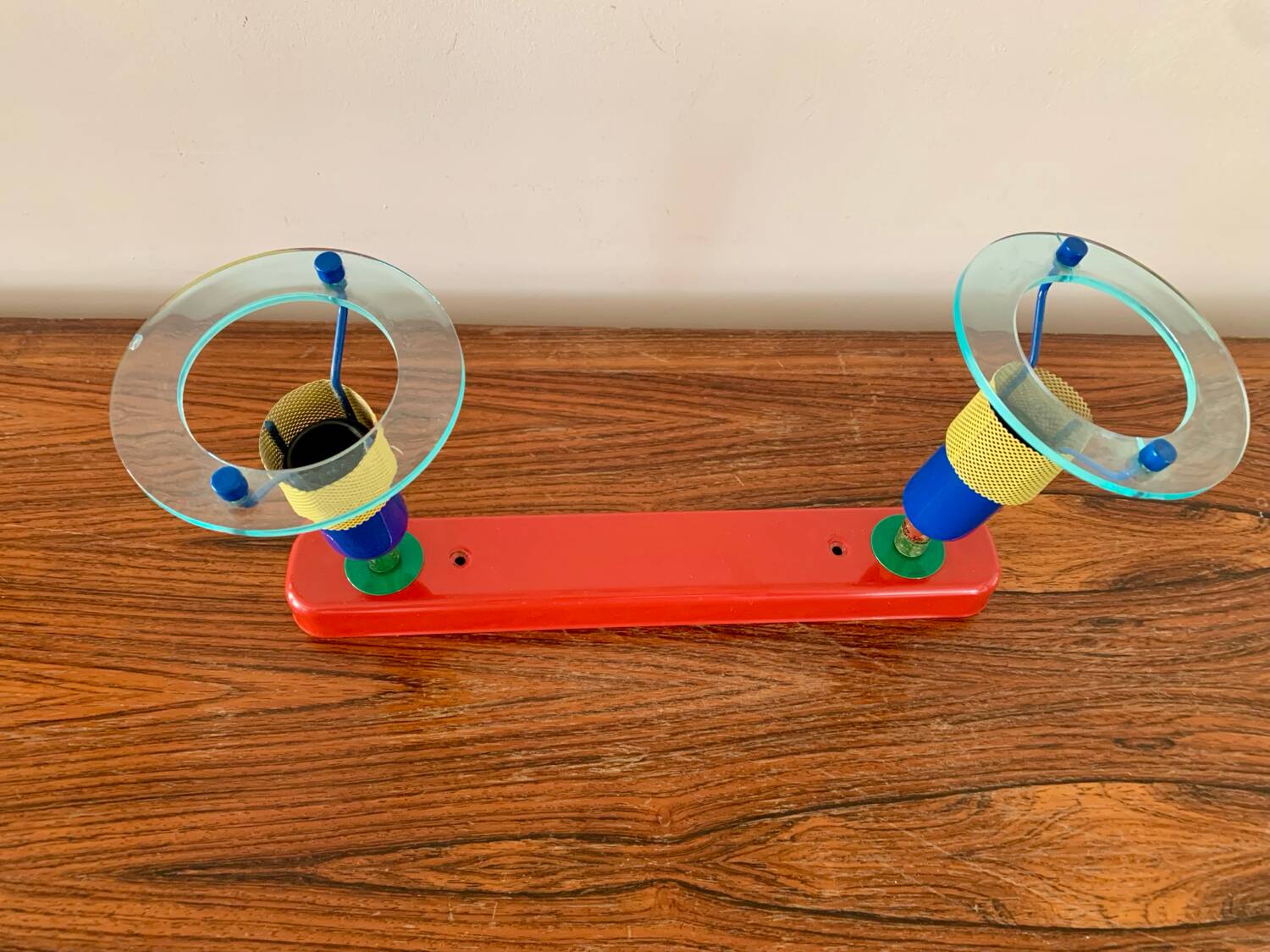 Vintage Memphis 80's wall light