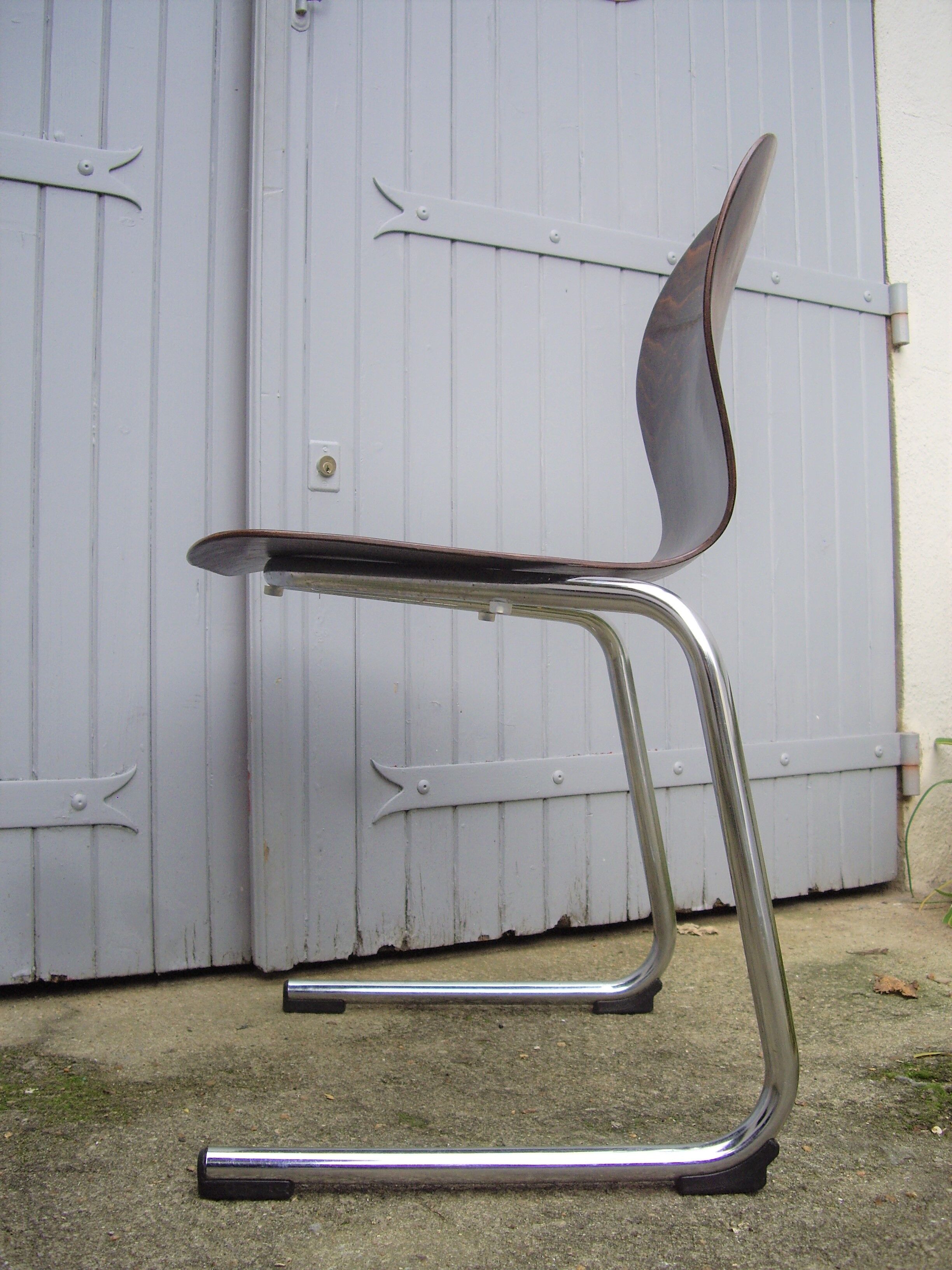 6 Pagholz chairs 70/80