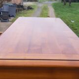 Cherry wood cabinet, 2 doors, 2 drawers