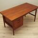 Teak desk, Danish design, 1970s, production: Denmark