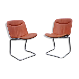 Paire de chaises par